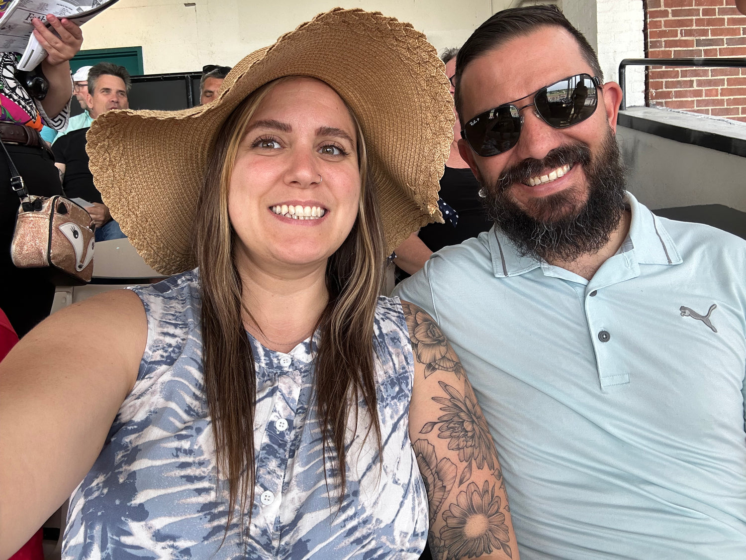TopHat Beard Co. founders James and Amanda